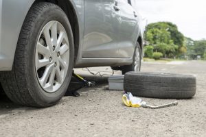 emergency tyre replacement