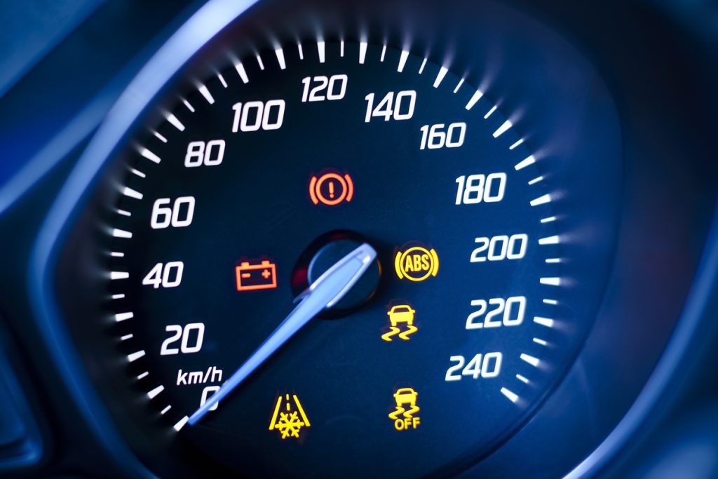 brake warning light